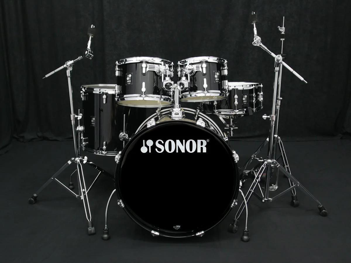 Sonor AQ1 Stage set in Piano Black finish