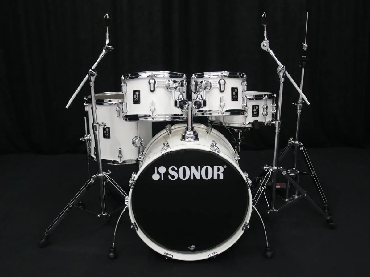 Sonor AQ1 Studio set in Piano White finish